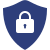 Security shield icon representing protection